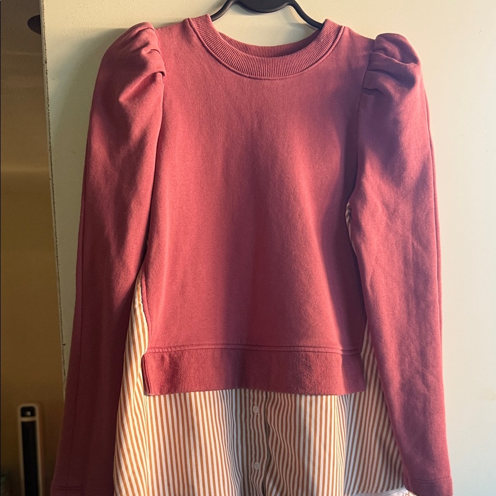 Maeve Pink Knit Top